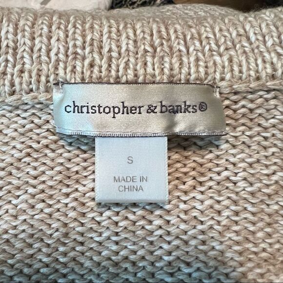 Christopher & banks knitted cardigan - Picture 5 of 12